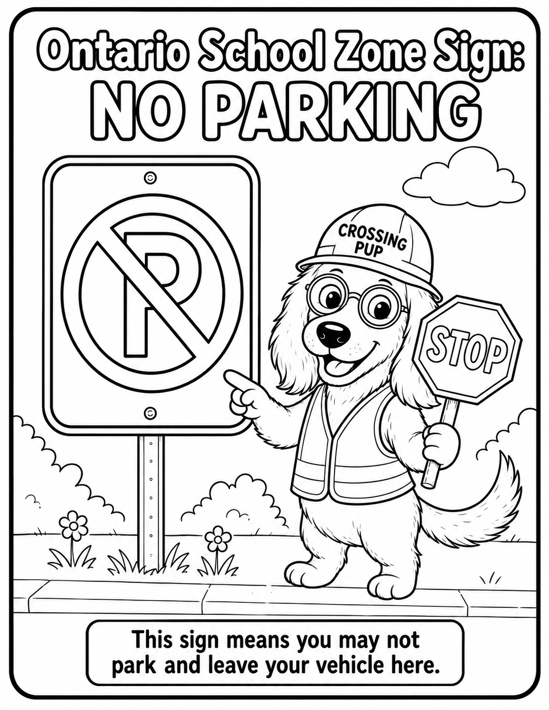 Toby colouring page 25